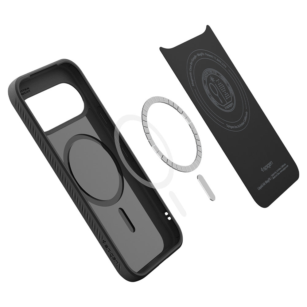 Husă Spigen Liquid Air MagFit Pixel 11 – Negru – imagine 6