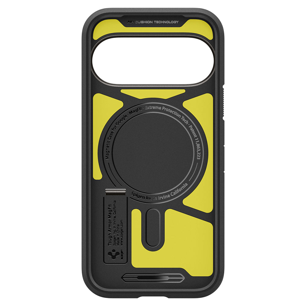 Husă Spigen Tough Armor MagFit Pixel 11 Pro XL – Gri închis (Gunmetal) – imagine 13