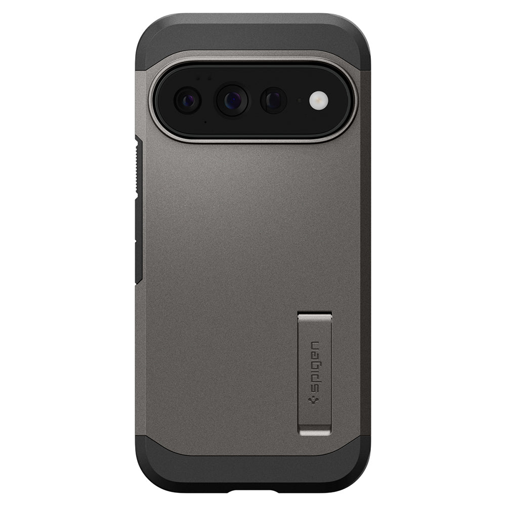 Husă Spigen Tough Armor MagFit Pixel 11 Pro XL – Gri închis (Gunmetal) – imagine 11