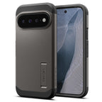 Husă Spigen Tough Armor MagFit Pixel 11 Pro XL – Gri închis (Gunmetal) – imagine 9