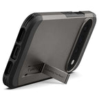 Husă Spigen Tough Armor MagFit Pixel 11 Pro XL – Gri închis (Gunmetal) – imagine 10