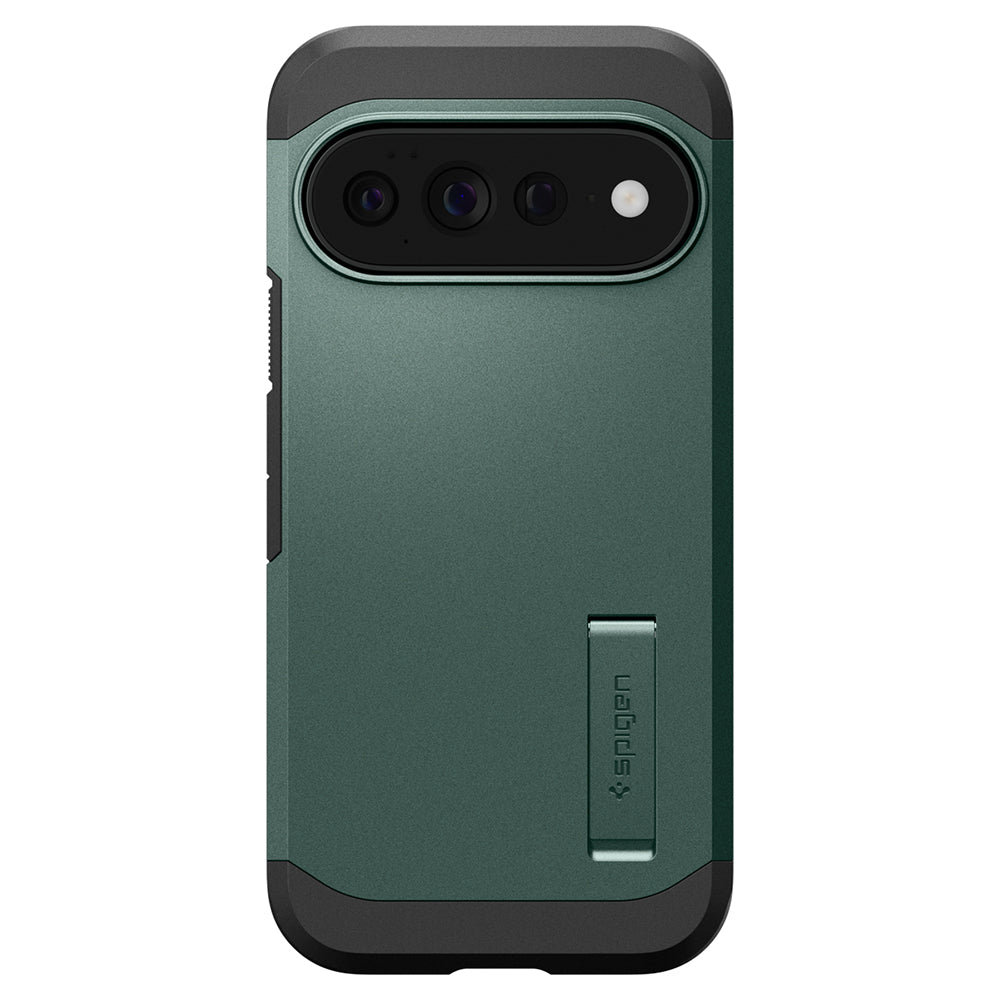 Husă Spigen Tough Armor MagFit Pixel 11 Pro XL – Verde închis (Abyss Green) – imagine 18