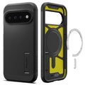 Husă Spigen Tough Armor MagFit Pixel 11 Pro XL – Negru – imagine 1