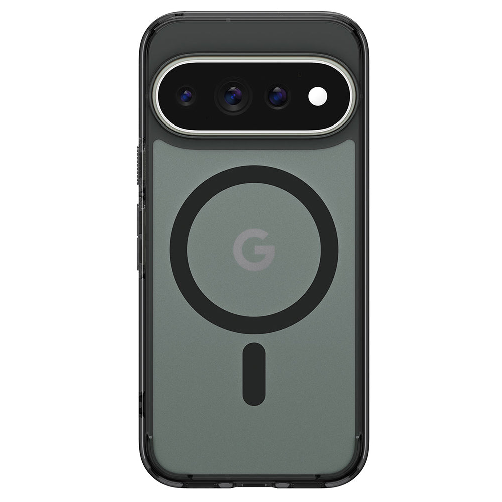 Husă Spigen Ultra Hybrid MagFit Pixel 11 Pro XL – Negru mat translucid (Frost Black) – imagine 10