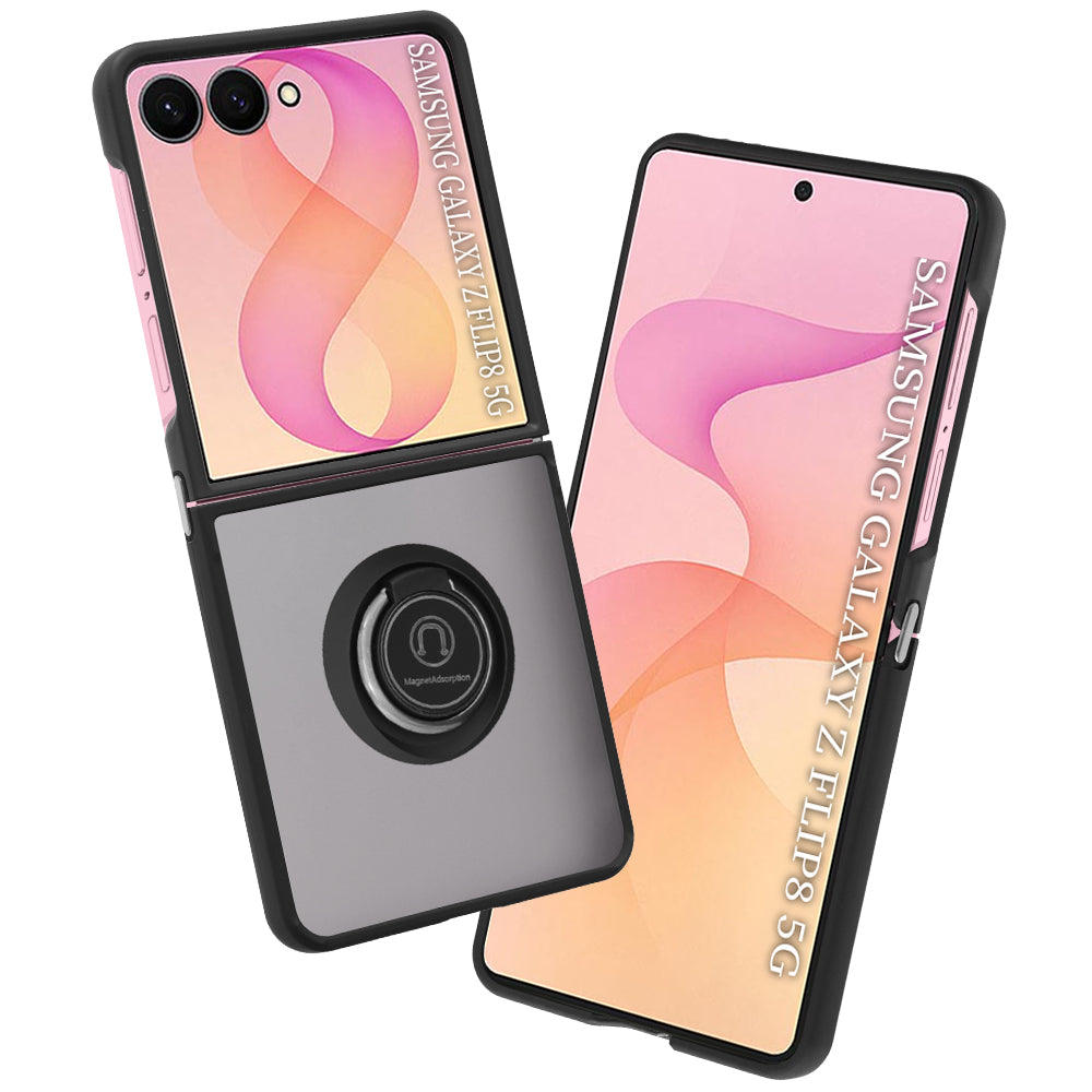 Husă Techsuit Glinth cu inel magnetic Galaxy Z Flip8 / Z Flip7 – imagine 1