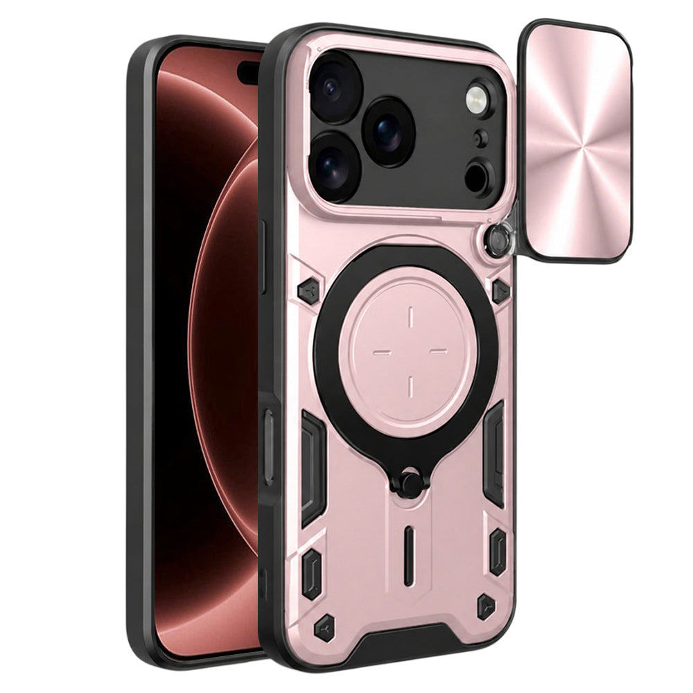 Husă Techsuit CamGuard Pro iPhone 18 Pro Max / 17 Pro Max – Auriu roz – imagine 9