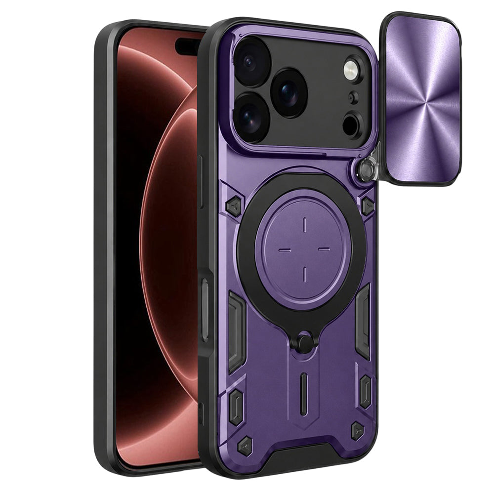 Husă Techsuit CamGuard Pro iPhone 18 Pro Max / 17 Pro Max – Mov – imagine 5