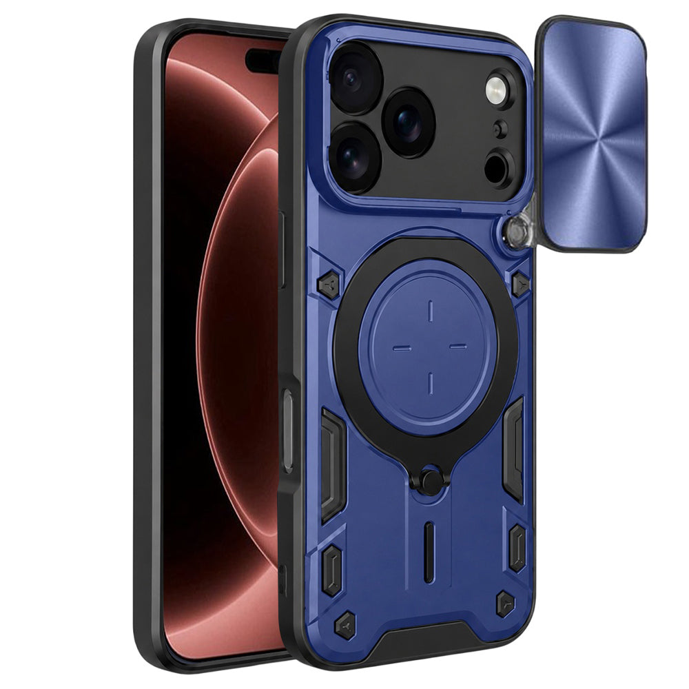 Husă Techsuit CamGuard Pro iPhone 18 Pro Max / 17 Pro Max – Albastru – imagine 3