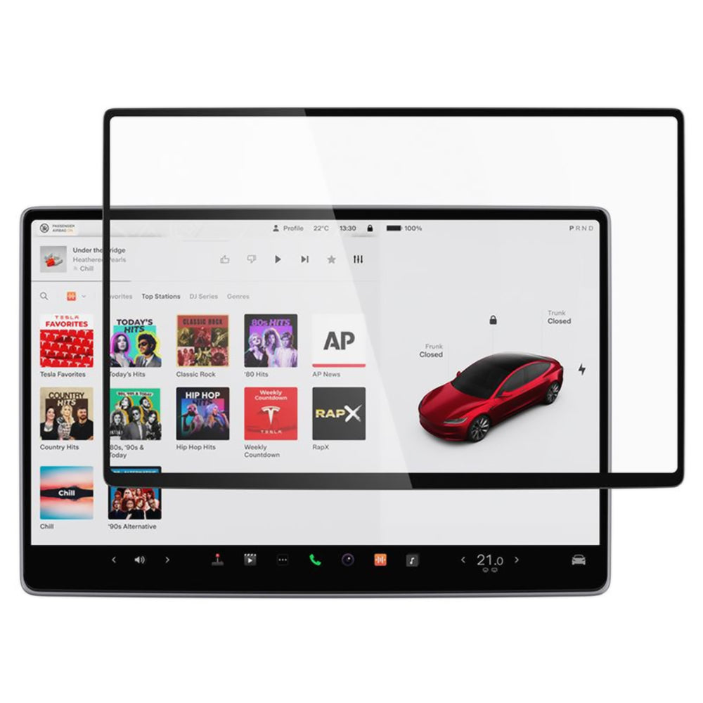 Folie sticlă Spigen EZ Fit Tesla 15,4" – imagine 2