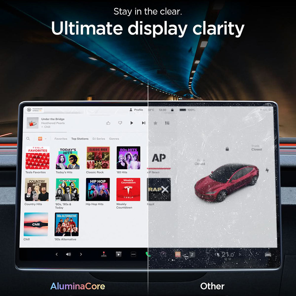 Folie sticlă Spigen EZ Fit Tesla 15,4" – imagine 5