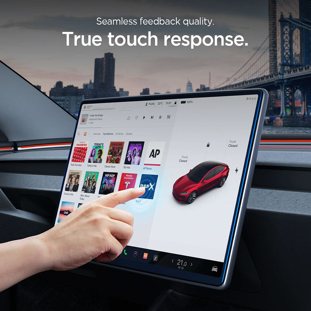 Folie sticlă Spigen EZ Fit Tesla 15,4" – imagine 6