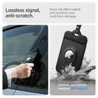 Set 2 huse Air Fit card-cheie Tesla cu AirTag – imagine 5