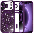 Husă Techsuit Luxury Glitter MagSafe iPhone 18 Pro / 17 Pro – Mov închis – imagine 10