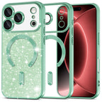 Husă Techsuit Luxury Glitter MagSafe iPhone 18 Pro Max / 17 Pro Max – Verde deschis – imagine 6