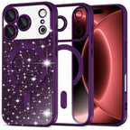 Husă Techsuit Luxury Glitter MagSafe iPhone 18 Pro Max / 17 Pro Max – Mov închis – imagine 12