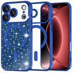 Husă Techsuit Luxury Glitter MagSafe iPhone 18 Pro Max / 17 Pro Max – Albastru închis – imagine 11