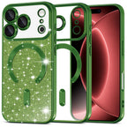 Husă Techsuit Luxury Glitter MagSafe iPhone 18 Pro Max / 17 Pro Max – Verde închis – imagine 10