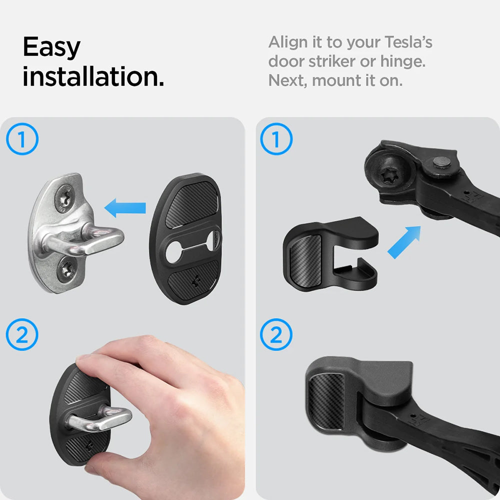 Protecții balamale uși Spigen Tesla – imagine 4