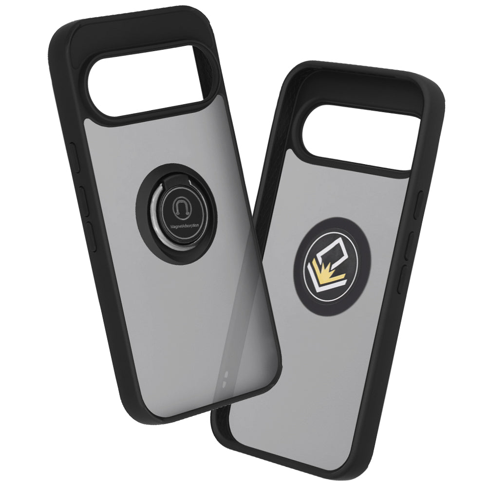 Husă Google Pixel 11 Pro XL Techsuit Glinth cu inel magnetic, negru – imagine 5