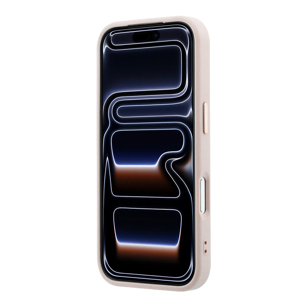 Husă Guess iPhone 17 Pro Hardcase 4G Big Resin Logo, roz – imagine 4
