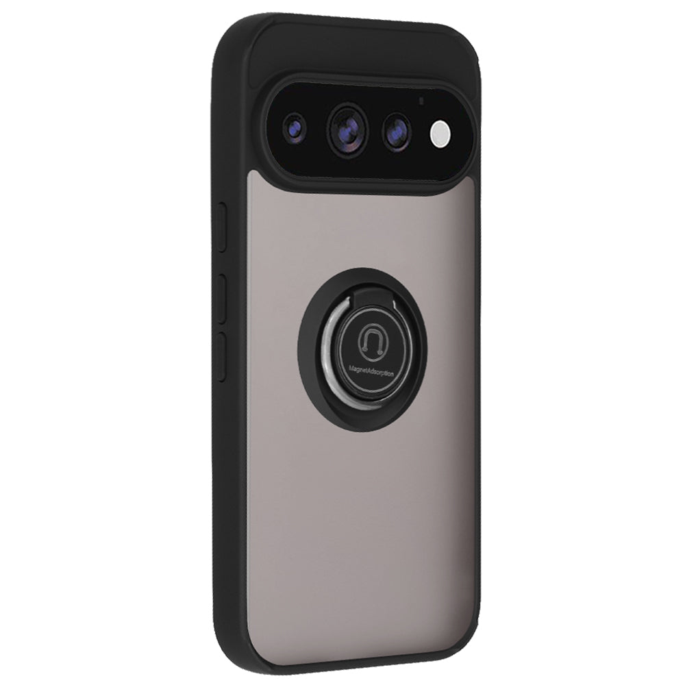Husă Google Pixel 11 Pro XL Techsuit Glinth cu inel magnetic, negru – imagine 4
