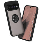 Husă Google Pixel 11 Pro XL Techsuit Glinth cu inel magnetic, negru – imagine 1