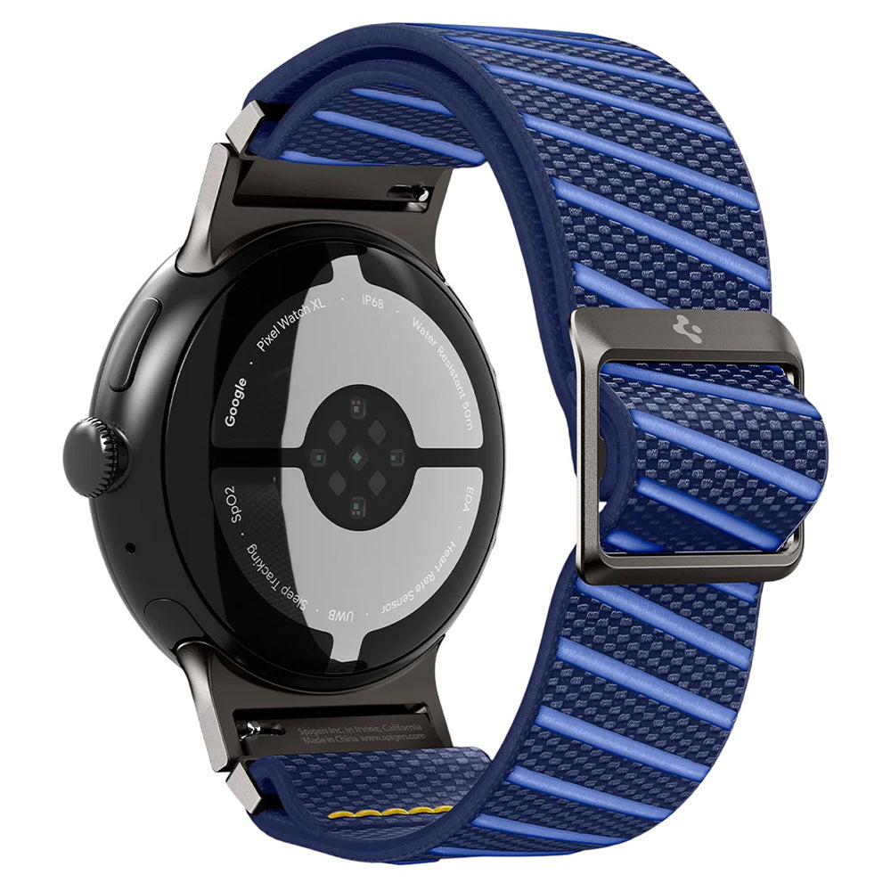 Curea din nailon Spigen Lite Fit X Google Pixel Watch 5 / 4 / 3 / 2 / 1 (41 mm) – Bleumarin (Blueberry Navy) – imagine 8