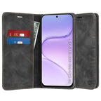 Husă Honor 600 Smart flip Techsuit Confy Cover, negru – imagine 1