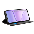 Husă Honor 600 Smart flip Techsuit Confy Cover, negru – imagine 2