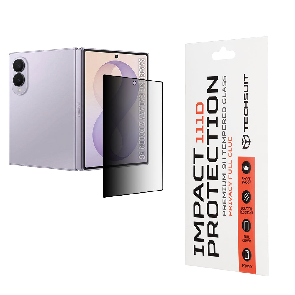 Folie privacy Techsuit Galaxy Z Fold8, anti-spion – imagine 1