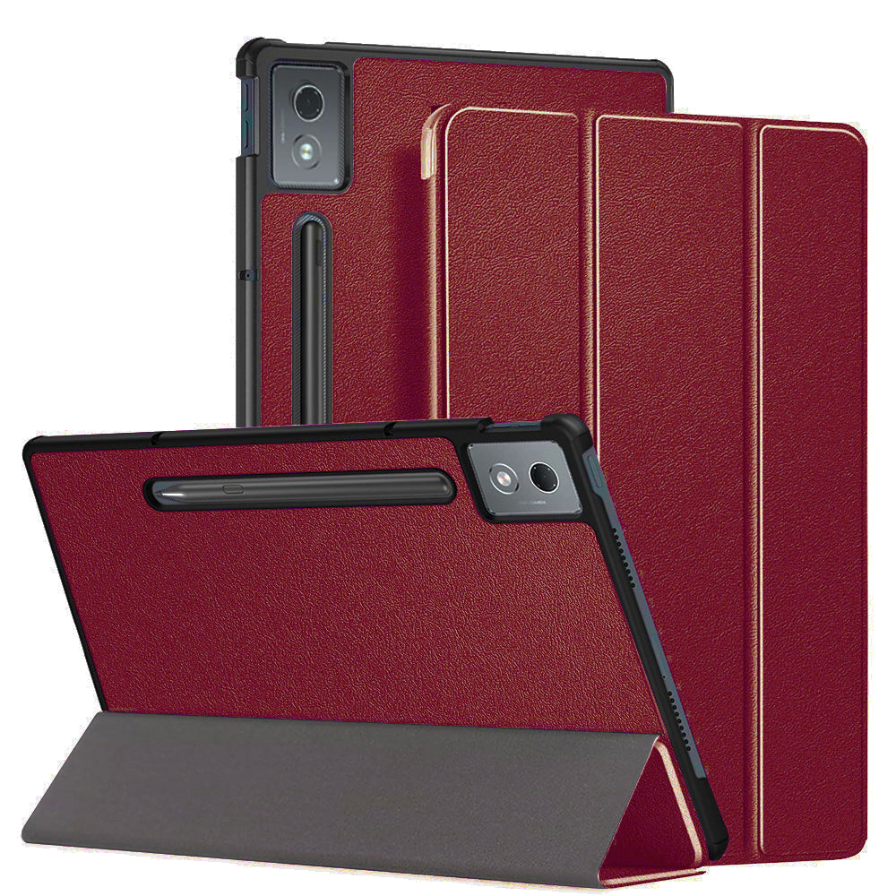Husă Lenovo Idea Tab Pro 12.7 Techsuit FoldPro, roșu – imagine 1