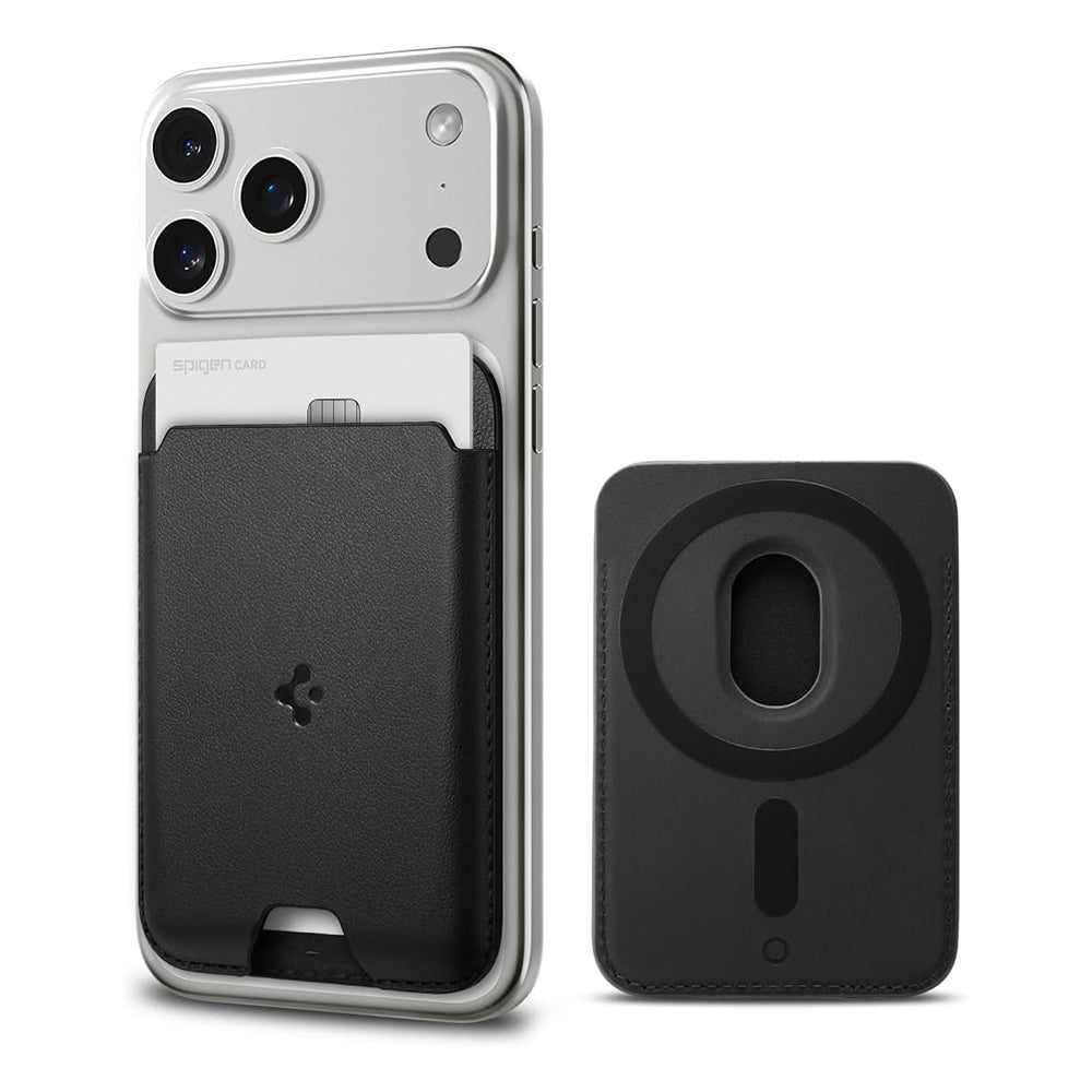 Portofel MagSafe Spigen Valentinus MagFit 2 carduri – imagine 1