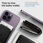Portofel MagSafe Spigen Valentinus MagFit 2 carduri – imagine 6