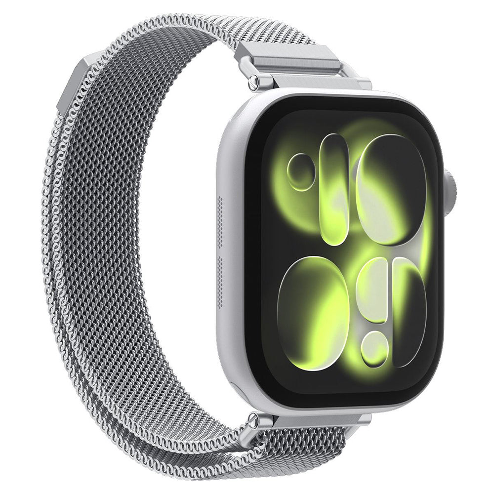 Curea din oțel inoxidabil Spigen WBM4, plasă cu închidere magnetică Apple Watch 38 / 40 / 41 / 42 mm – imagine 2