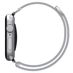 Curea din oțel inoxidabil Spigen WBM4, plasă cu închidere magnetică Apple Watch 38 / 40 / 41 / 42 mm – imagine 5