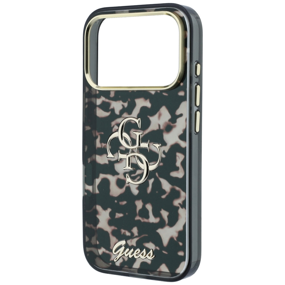 Husă Guess iPhone 17 Pro IML 4G Metal Script, model țestoasă – imagine 5