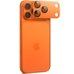 Protecție cameră Spigen Optik.tR EZ Fit Pro XL iPhone 17 Pro Max – Portocaliu – imagine 7 din 11