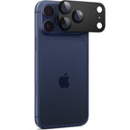 Protecție cameră Spigen Optik.tR EZ Fit Pro XL iPhone 17 Pro Max – Negru – imagine 3 din 11