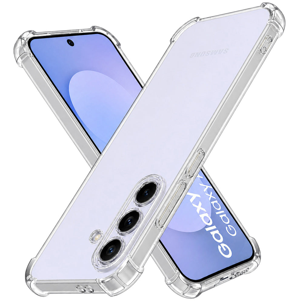 Husă transparentă Techsuit Shockproof Clear Silicone Galaxy S26 FE – Transparent – imagine 1