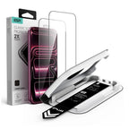 Folie sticlă ESR UltraFit Classic iPhone 18 Pro / 17 Pro, 2 buc. – imagine 1 din 4