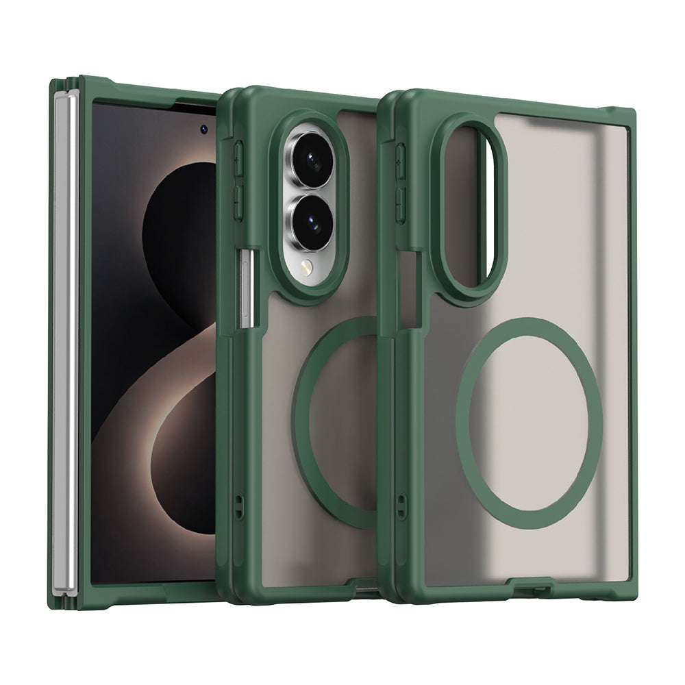 Husă Techsuit HaloFrost II MagSafe Galaxy Z Fold8 – Verde – imagine 1