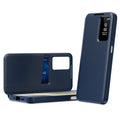 Husă flip Techsuit SmartView Galaxy A27 5G – Albastru – imagine 1
