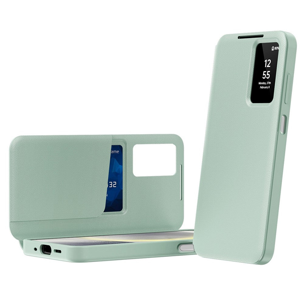 Husă flip Techsuit SmartView Galaxy A27 5G – Verde – imagine 4