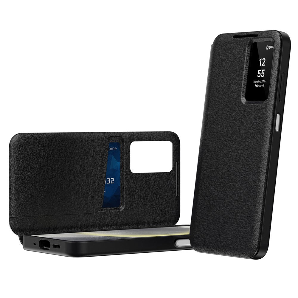 Husă flip Techsuit SmartView Galaxy A27 5G – Negru – imagine 5