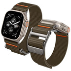 Curea Spigen DuraPro Flex Apple Watch 44 / 45 / 46 / 49 mm – Kaki – imagine 15