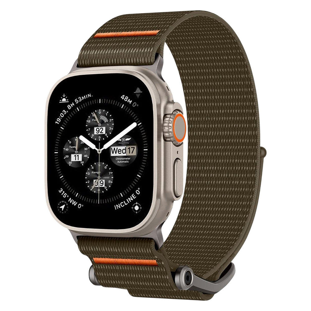 Curea Spigen DuraPro Flex Apple Watch 44 / 45 / 46 / 49 mm – Kaki – imagine 18