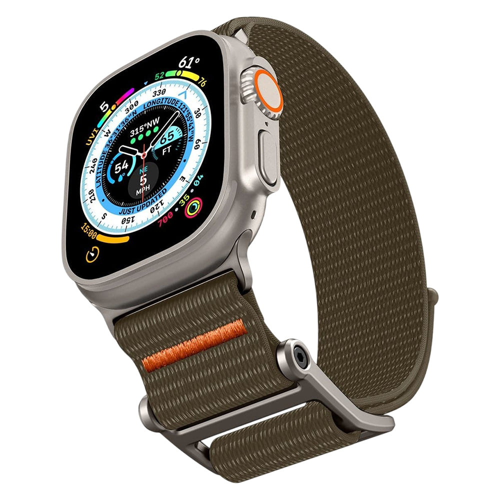 Curea Spigen DuraPro Flex Apple Watch 44 / 45 / 46 / 49 mm – Kaki – imagine 21