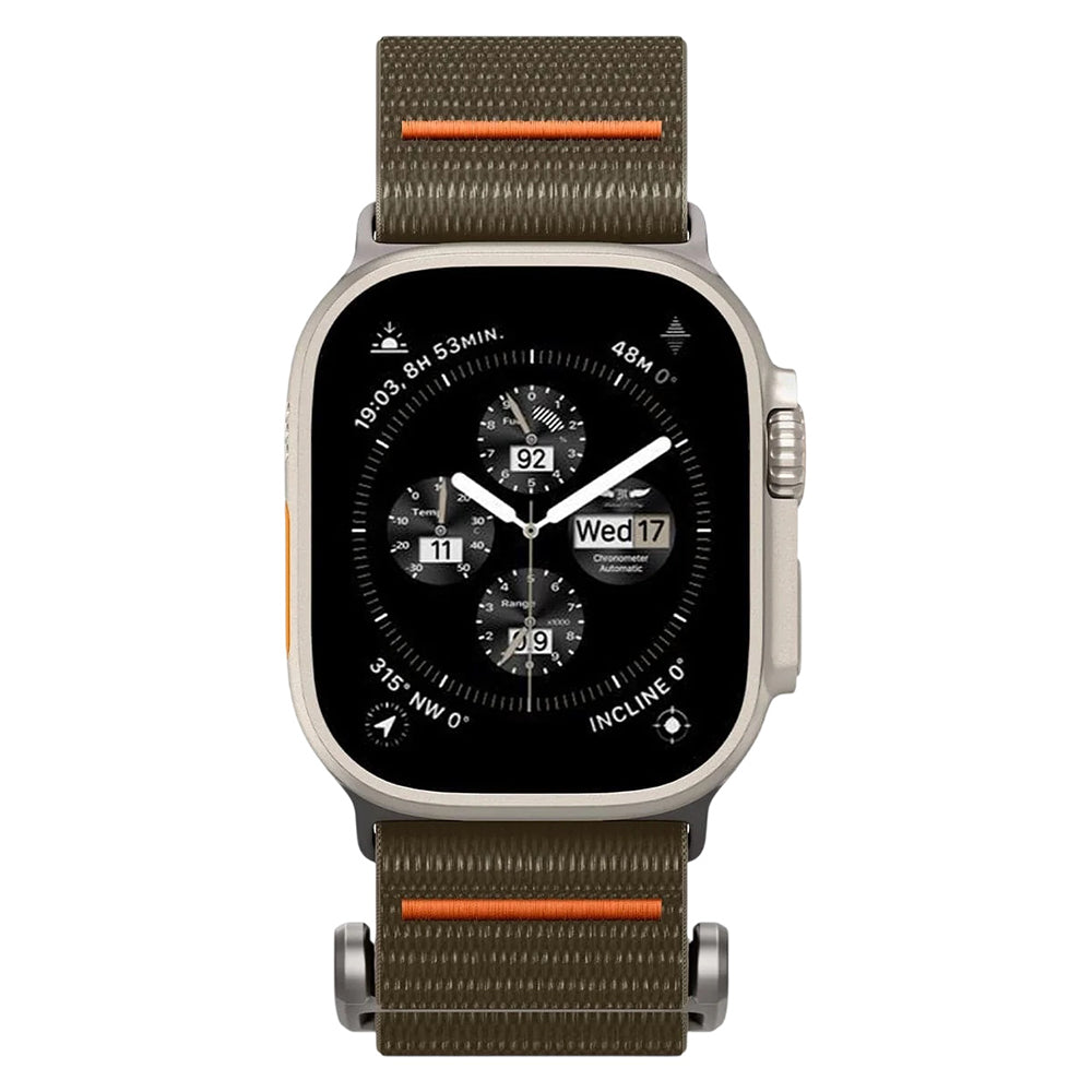Curea Spigen DuraPro Flex Apple Watch 44 / 45 / 46 / 49 mm – Kaki – imagine 17
