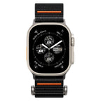Curea Spigen DuraPro Flex Apple Watch 44 / 45 / 46 / 49 mm – Negru cu portocaliu – imagine 3