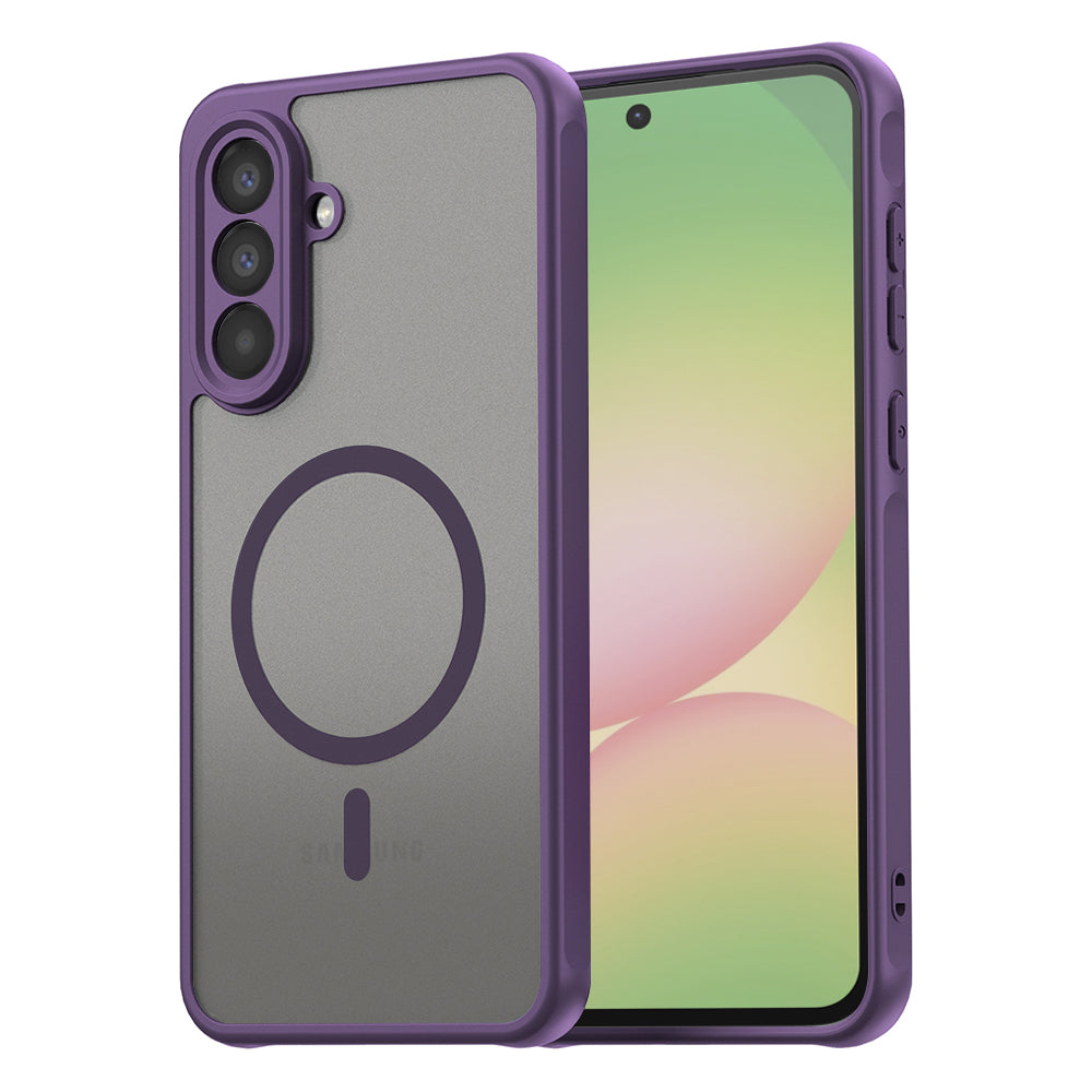 Husă Techsuit HaloFrost II MagSafe Galaxy A56 5G – Mov – imagine 3